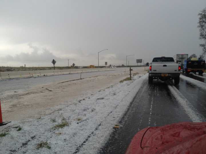 Hail Storm Hammers CA Stone Fruit Growers