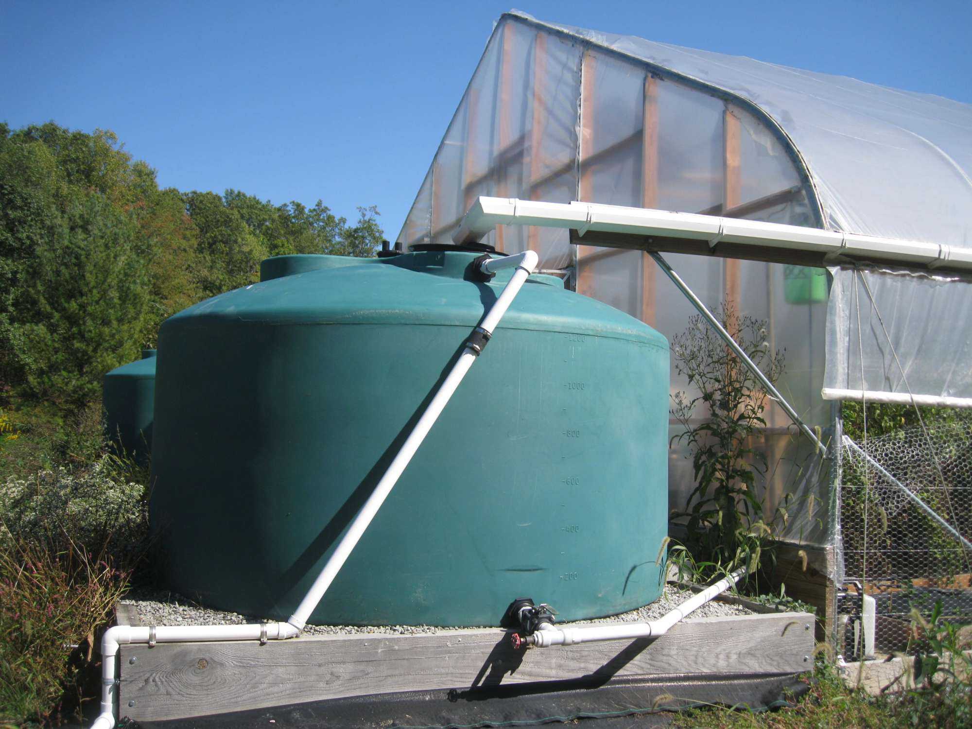 Renewing Rainwater From High Tunnels