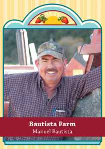 Bautista Farm Trading Card Front