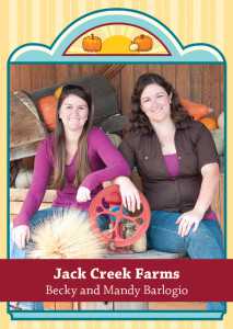 Jack Creek Farms Trading Card Front