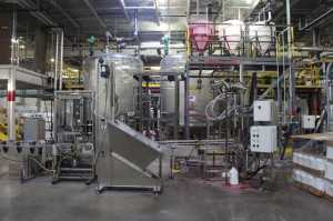 Machinery inside Nufarm's facility