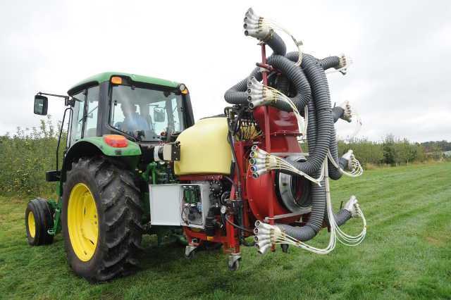 New USDA/OSU Crop Sprayer Reduces Drift And Input Use