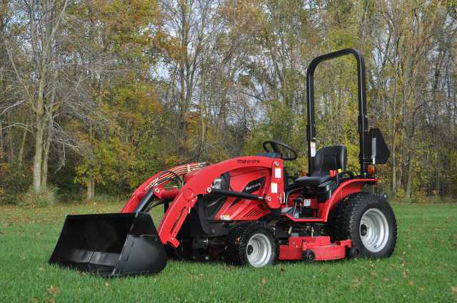New Tier IV Emissions-Compliant Tractors From Mahindra