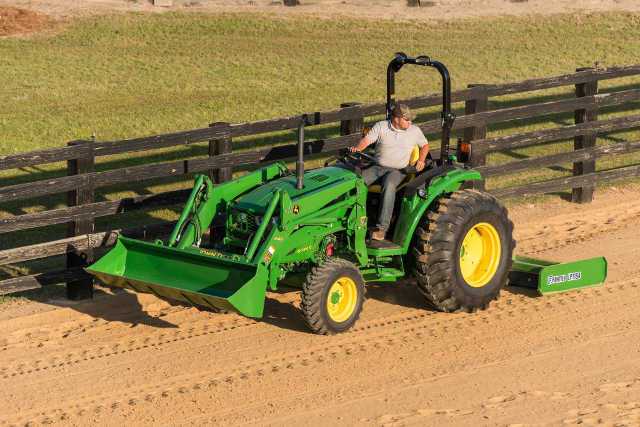 John Deere Introduces 4M and 4R Series Compact Utility Tractors