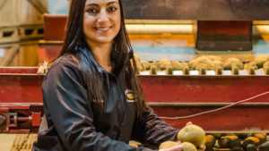 Young Female Potato Grower Preps For The Future