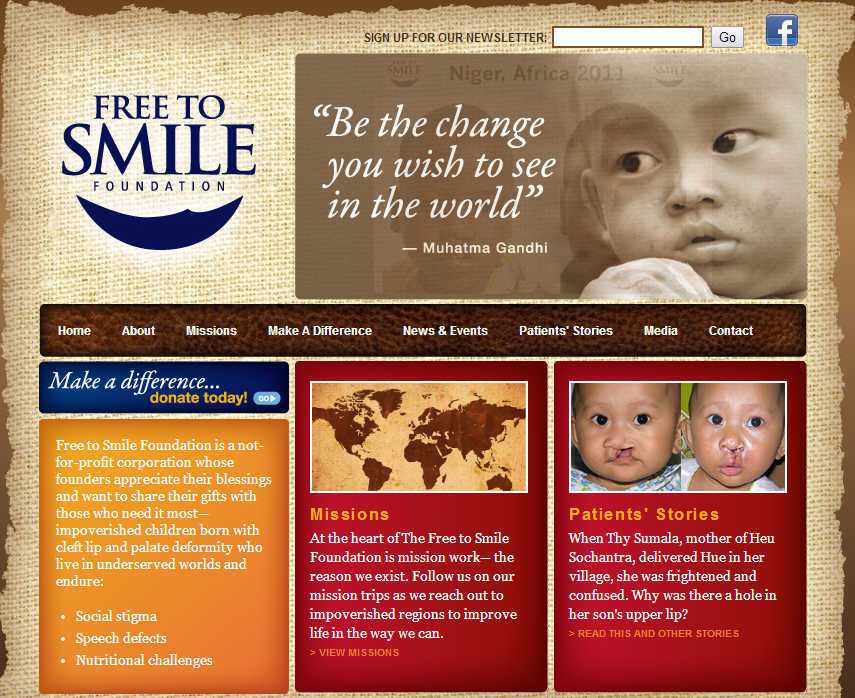 Dramm Corporation Donates To “Free To Smile” Non-Profit