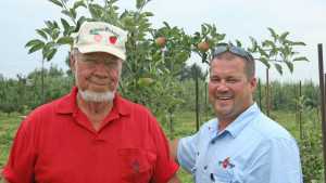 Evan and Nathan Milburn Named 2008 Apple Grower of the Year