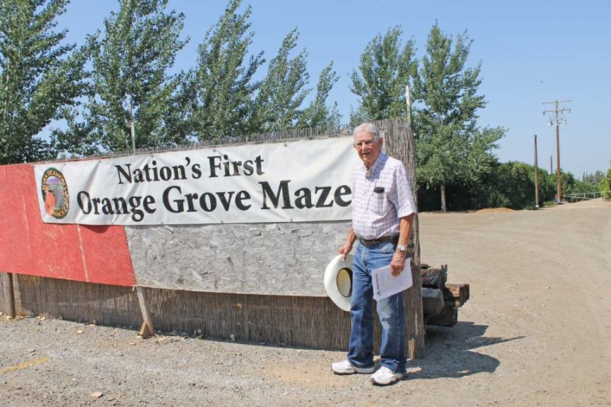 The Nation's First Orange Maze