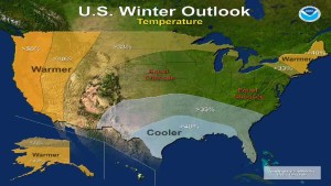 NOAA’s Winter Weather Outlook Runs Hot And Cold