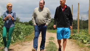 American and Western Fruit Grower In The Field