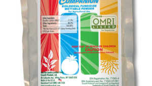 Companion Biological Fungicide Now OMRI Listed