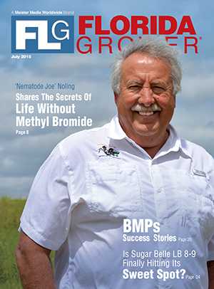 Florida Grower magazine July 2015 cover