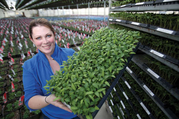 Jennifer Moss, Moss Greenhouses, Jerome, ID