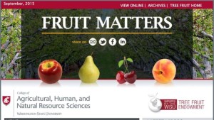 New Tree Fruit Web Site And Newsletter Launched