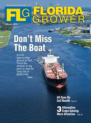 Florida Grower magazine cover Feb. 2016
