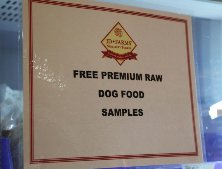 4. Free Samples Of Raw Dog Food At JD Farms