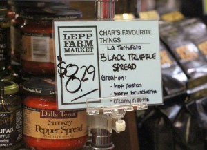 10. (con't) Lepp Farm Market Color Coded Signs 