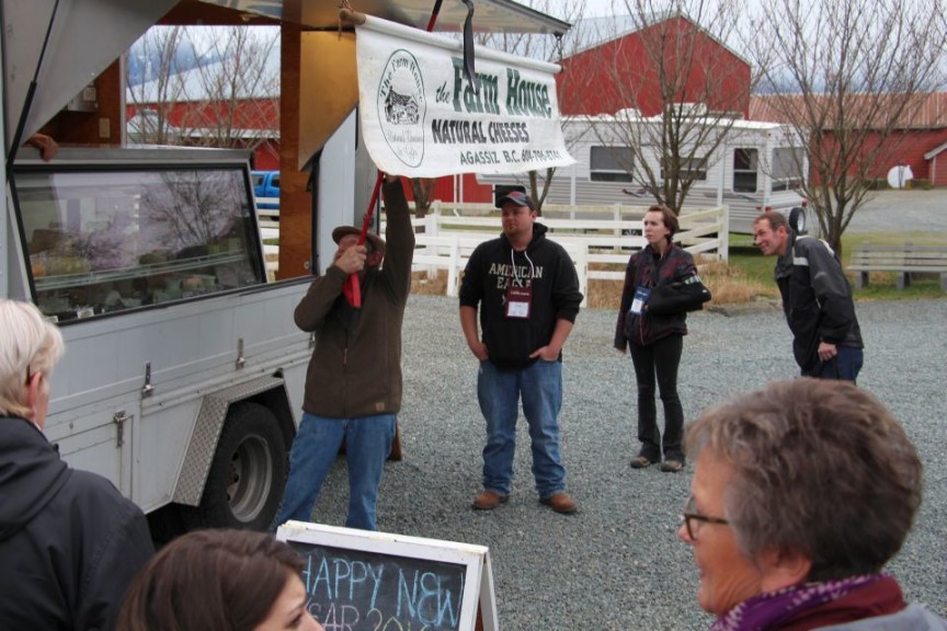 6. The Farm House Natural Cheeses Farmers' Market Trailer 