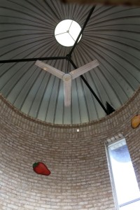 Inside the silo 