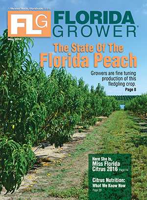 Florida Grower magazine May 2016 cover