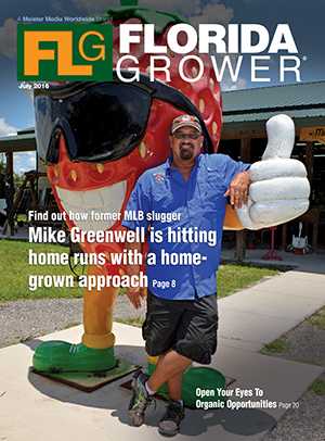 July 2016 Florida Grower magazine cover