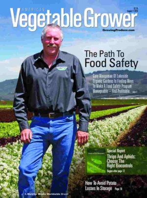 American Vegetable Grower August 2016 cover