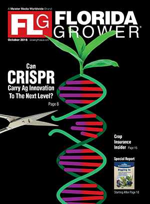 Oct. 2016 Florida Grower magazine cover