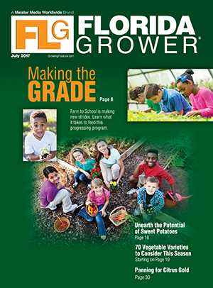 July 2017 Florida Grower magazine cover
