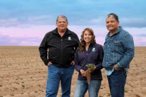 After to losing access to water, NAPI accelerated plans to diversify and strengthen to operation to ensure it could withstand a similar disaster in the future. Leading the charge are, from left, Michael Castro, Amanda Kerr, and Aaron Bellany.