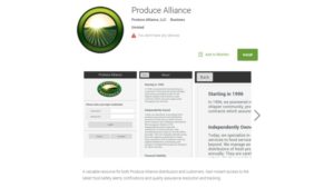 Produce Alliance from the Produce Alliance