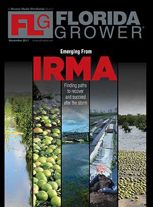 Florida Grower magazine November 2017 cover