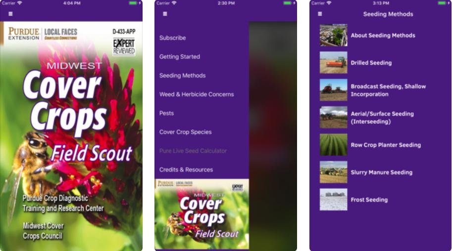 Midwest Cover Crops Field Scout App