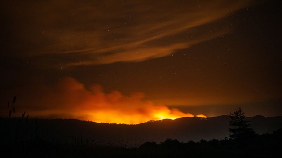 August-Sept.: California Wildfires