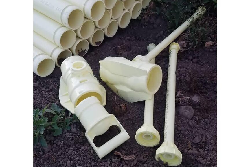 PVC pipe system (Certa-Set) with 1000 Series On/Off Valves  (Nelson Irrigation)