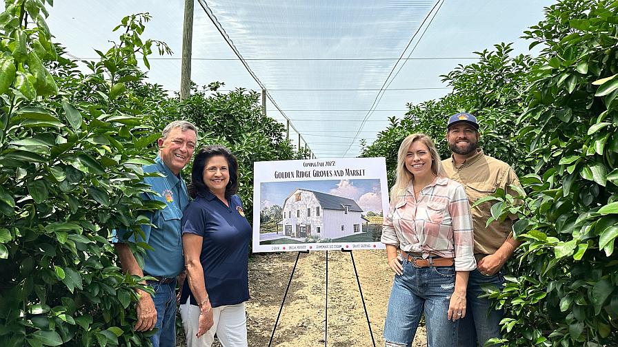 Citrus Under Protective Screen Tech at Heart of New Agritourism